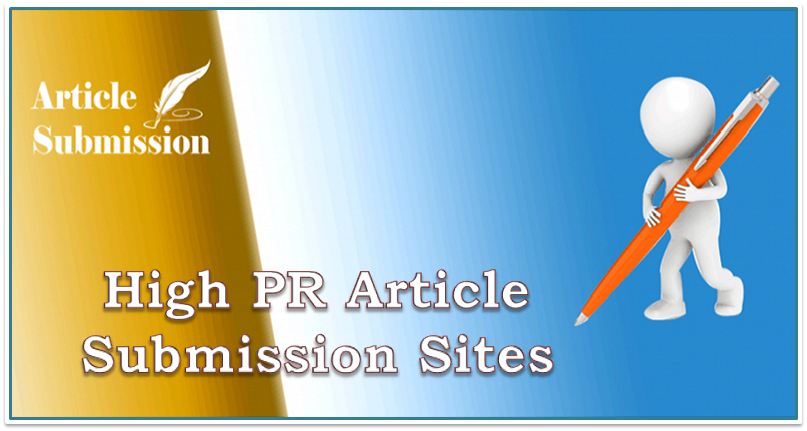 200 + Free High Page Rank Article Submission Sites List