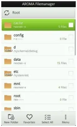 Aroma File manager