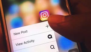 Upload photos to Instagram