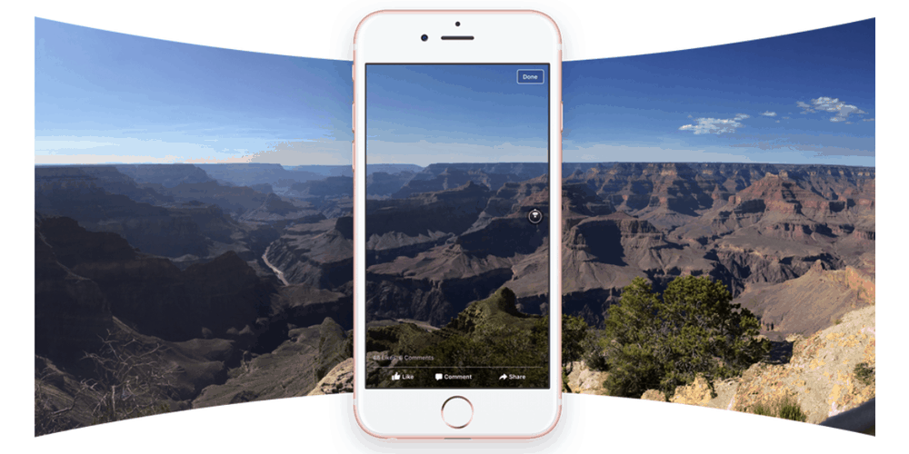 360-degree photos on Facebook
