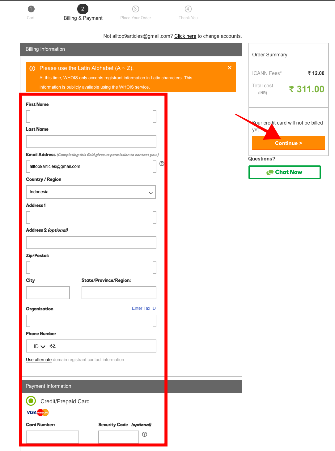 fill-payment-details-click-on-continue-option