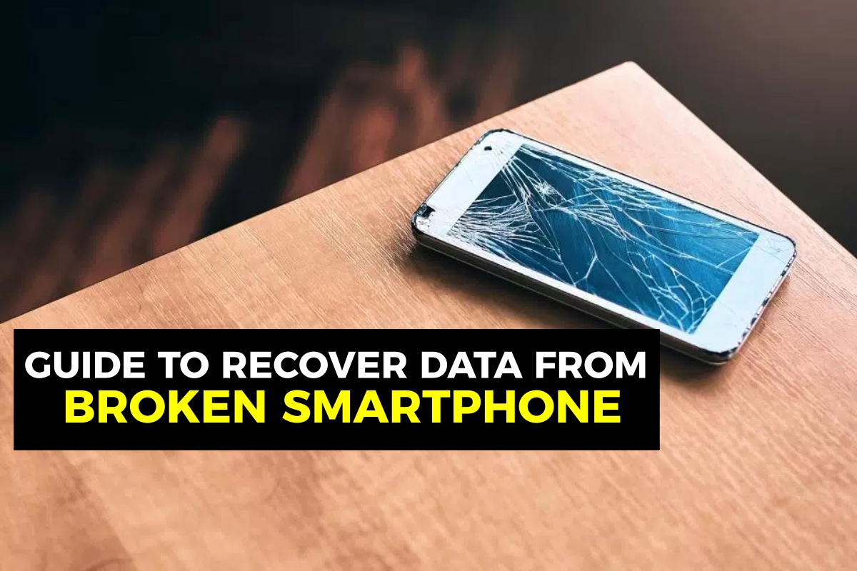 Recover data from broken smart phone