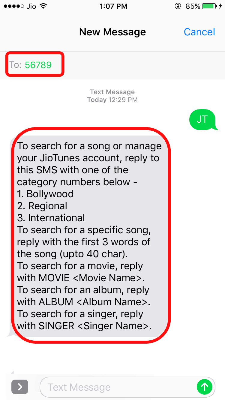 send-jt-to-56789-jio-tunes-number-customer-care