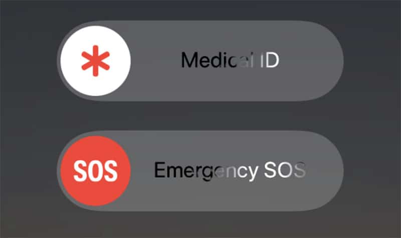 iPhone Emergency SOS