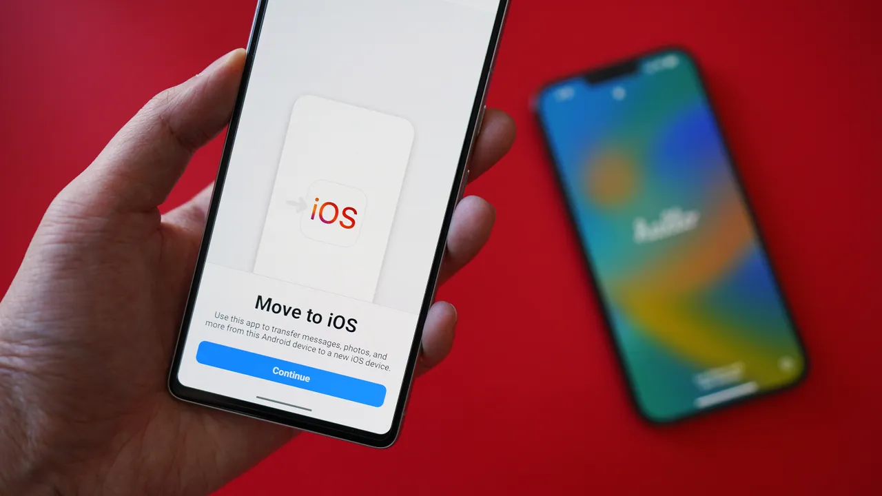 Setup iPhone From Android