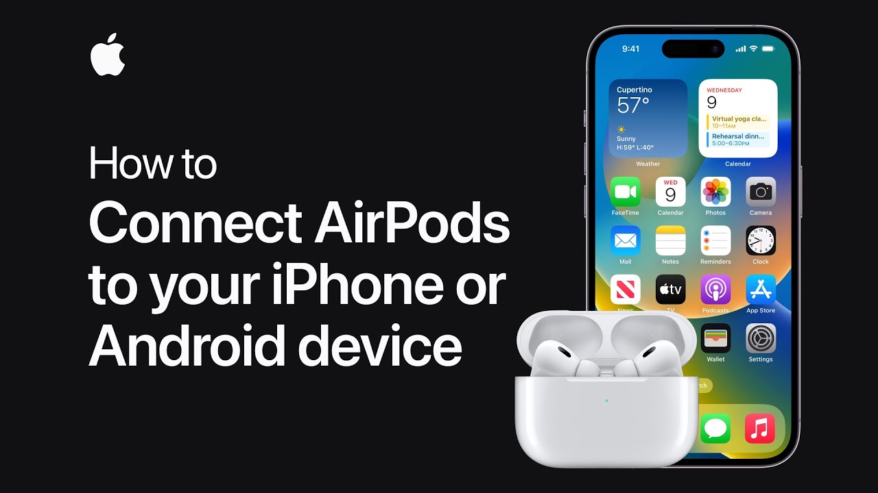 how to connect airpods for the first time
