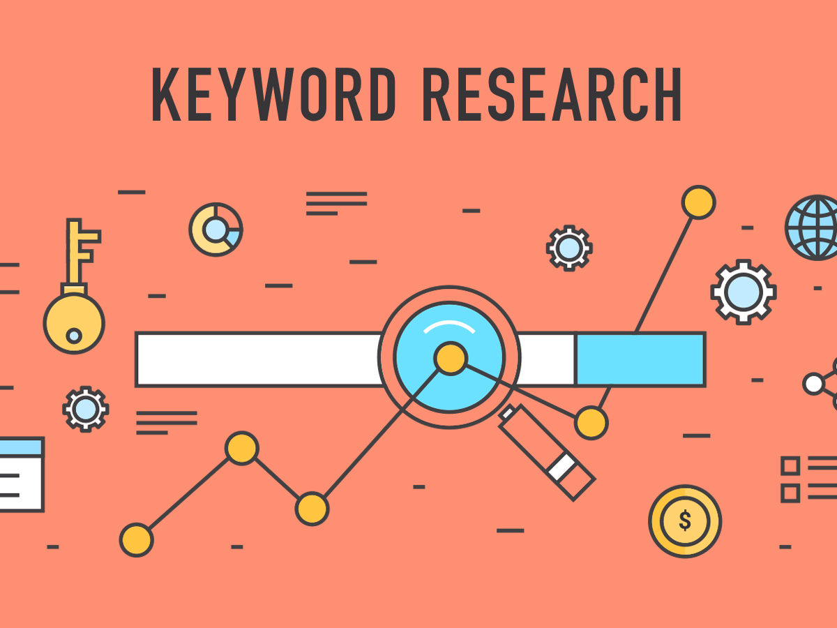 Researching for target keywords, core web vitals, and site's pages