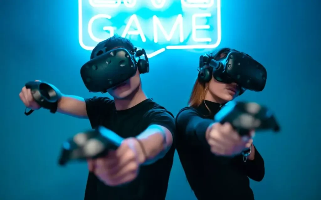Gaming in virtual reality