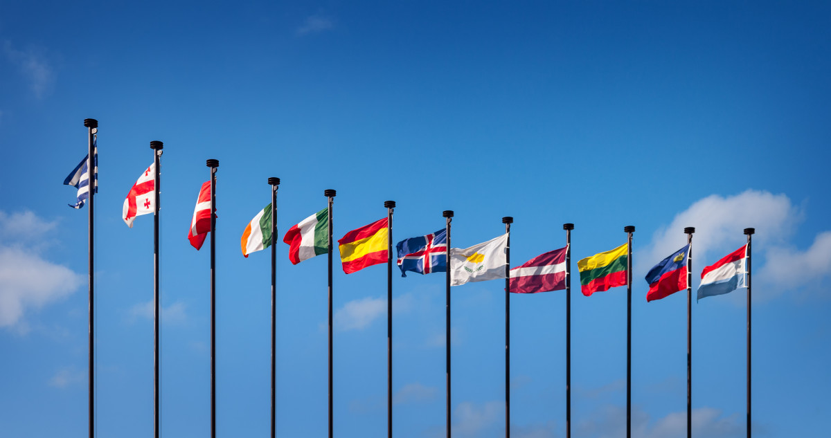 european countries flags