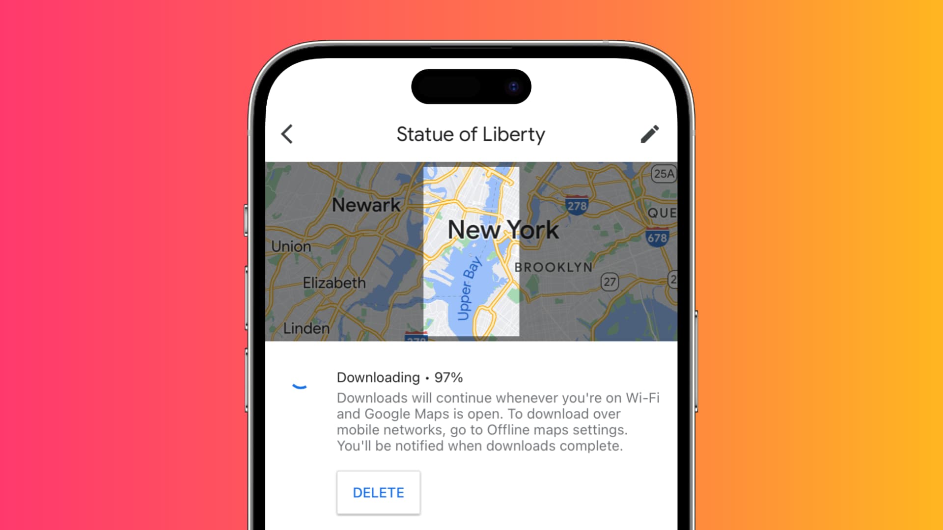 Google Maps Offline