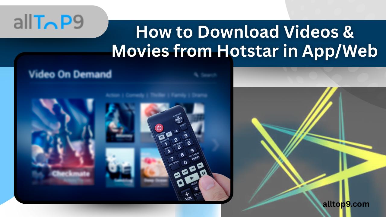 Download Videos And Movies From Hotstar