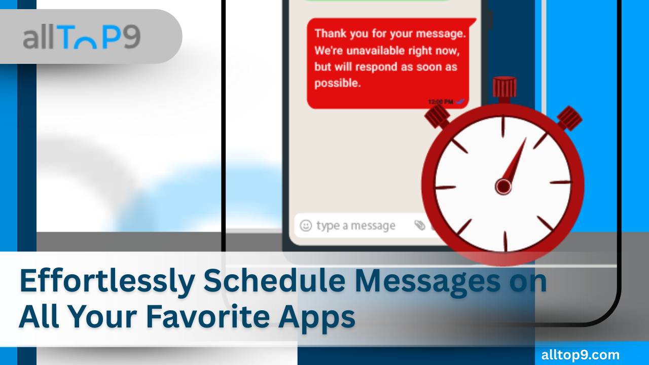 schedule messages
