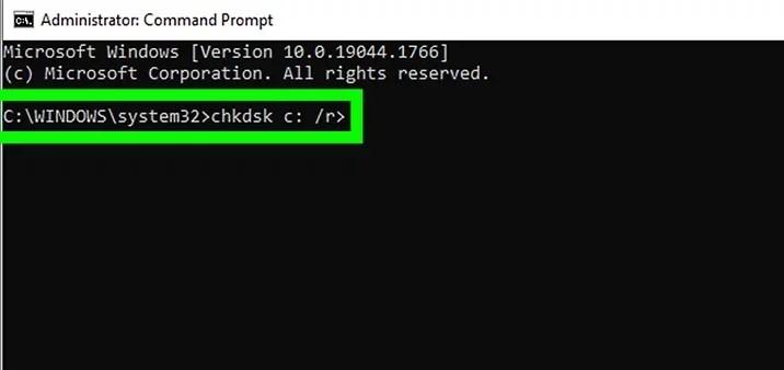 CHKDSK Command