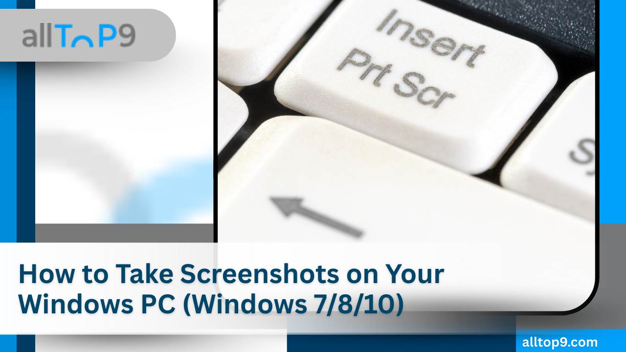 Screenshots on PC