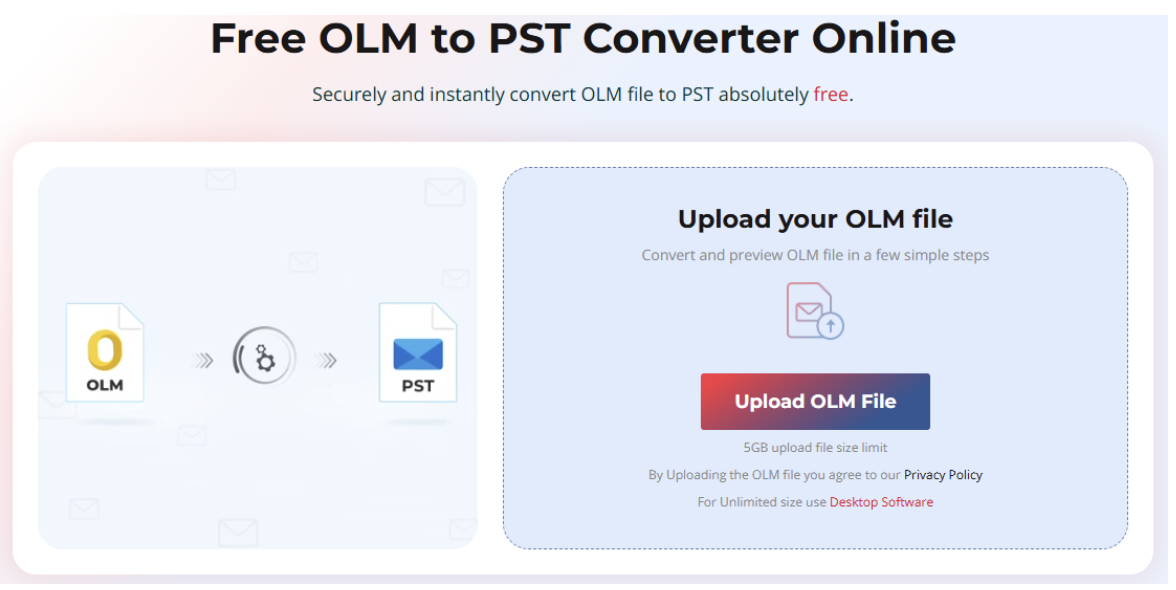 olm to pst upload